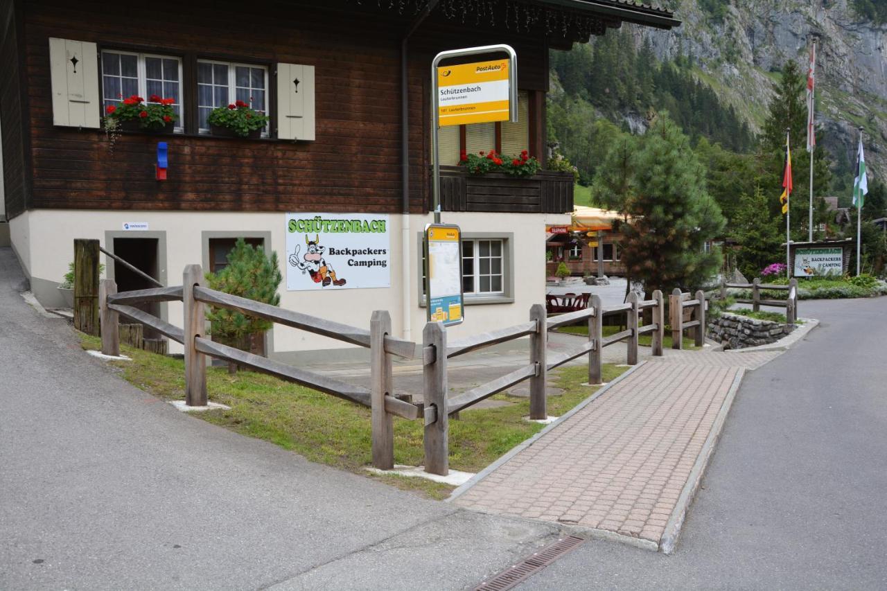 Schutzenbach Backpackers For Adults 18-35 Hostel Lauterbrunnen Exterior foto